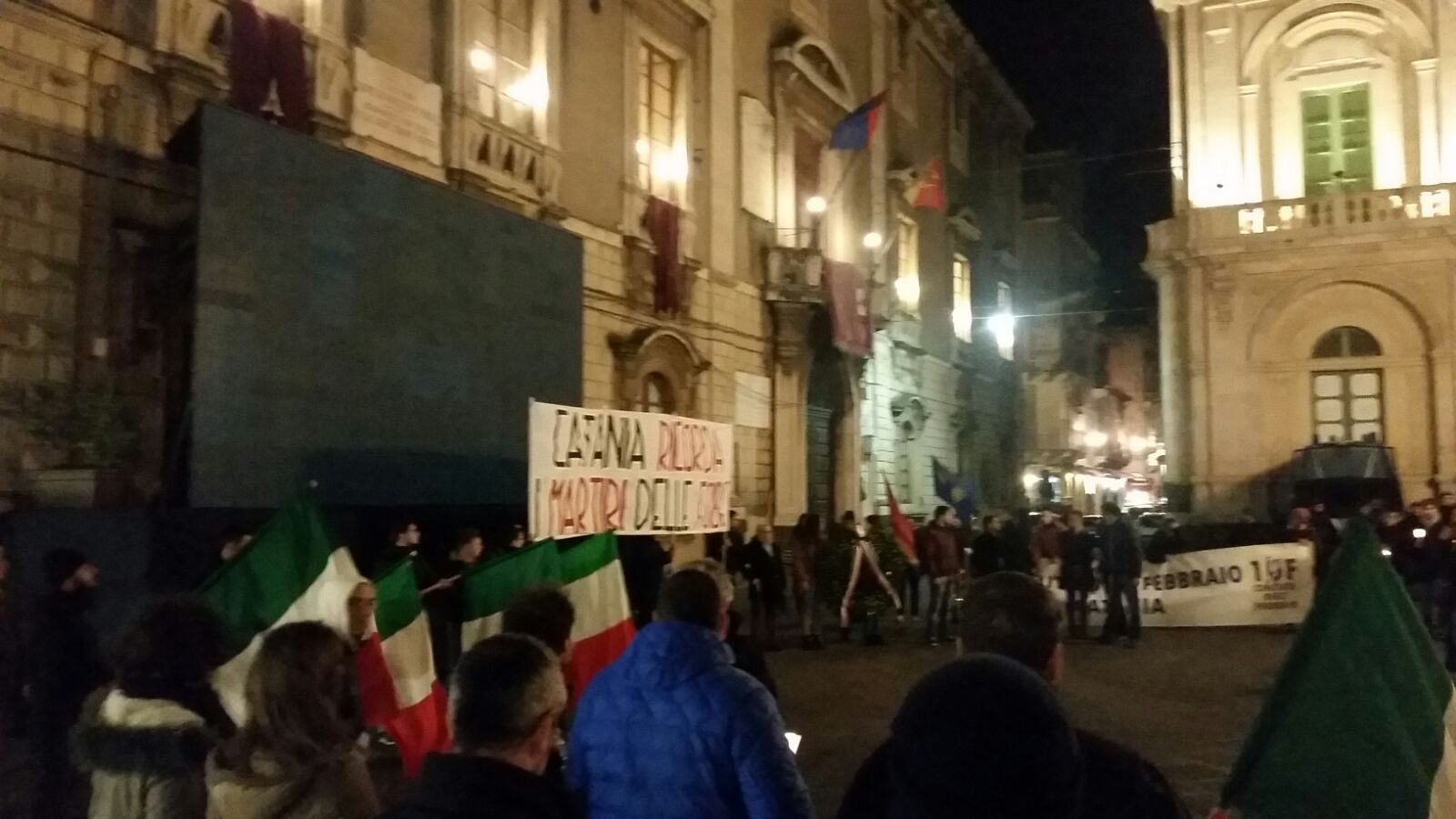 Catania: schiaffo alle vittime delle foibe