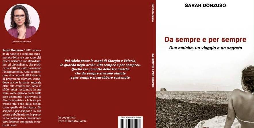 Copertina del libro di Sarah Donzuso Da sempre e per sempre