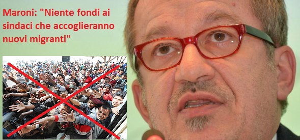 Maroni dice no ai migranti